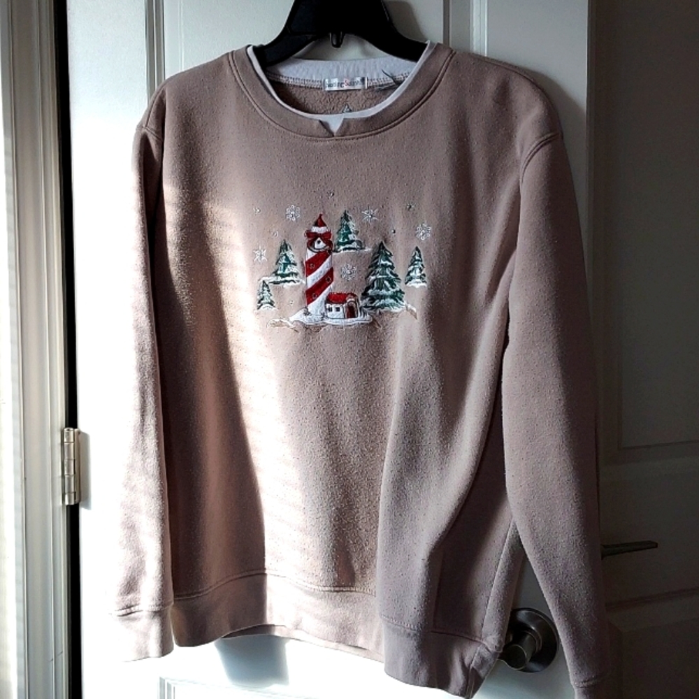 Hastings & Smith long sleeve sweatshirt tan